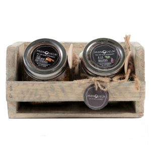 Cajita Vintage Con Sal de Mar Mongueln